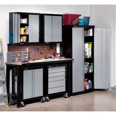 garage storage cabinet system